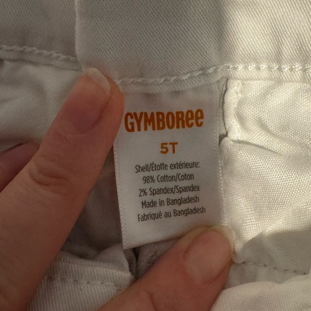 Gymboree boys  White Pants size 5T - Picture 3 of 3